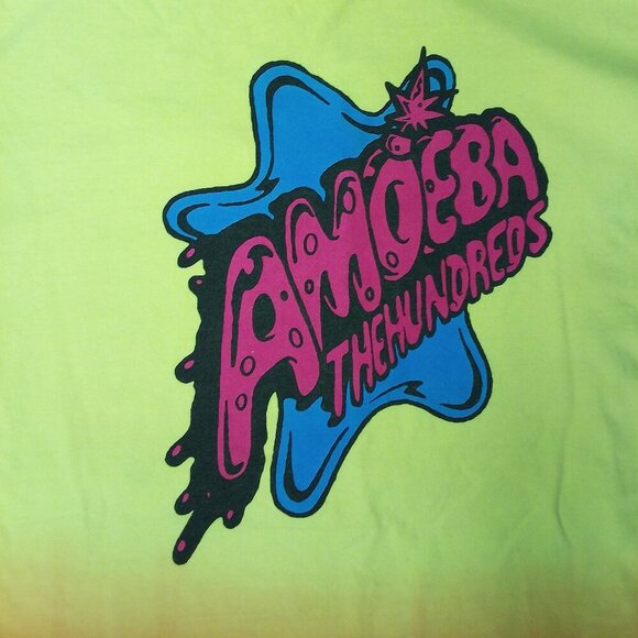 The Hundreds Amoeba Music Neon Gradient T-Shirt - Picture 1 of 7